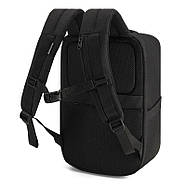 Рюкзак для ручної поклажі Wascobags Leon Black (Red Puller) 40x20x25 - Wizz Air / Ryanair, фото 4