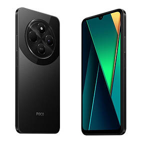 Смартфон Xiaomi Poco C75 6/128GB Black Dual Sim + MicroSD Android 14 5160 mAh 4G(LTE) Wi-fi 5 Type-C