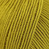 Пряжа Etrofil Jeans/Етрофіл Джинс, гірчичний 046, Etrofil, фото 3