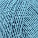 Пряжа Etrofil Jeans/Етрофіл Джинс, блакитна лазур 021, Etrofil, фото 3