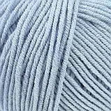 Пряжа Etrofil Jeans/Етрофіл Джинс, блакитний 018, Etrofil, фото 2