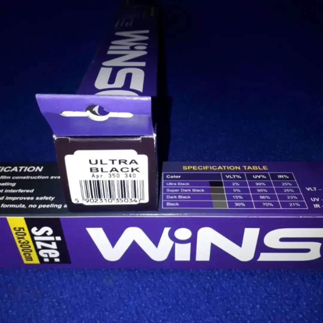 Плівка тонувальна Winso Ultra Black 50см 350340