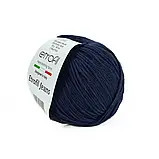 Пряжа Etrofil Jeans/Етрофіл Джинс, темно-синій 020, Etrofil, фото 2