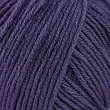 Пряжа Etrofil Jeans/Етрофіл Джинс, фіолетовий 037, Etrofil, фото 2