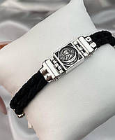 Браслет зі срібла 925 проби з оберегом