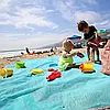 Пляжна підстилка антипісок розміром 150 см*200 см Sand Free Mat, фото 3