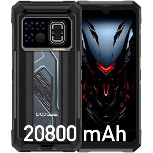 Doogee Fire 6 Max 8/256GB Millennium Silver Global Захищений смартфон Dimensity 7050 20800 мАг, фото 1