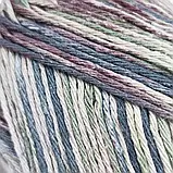Пряжа Orchestra/Оркестра, бузковий-синій-сірий Lyre SE488, Etrofil, фото 3