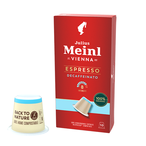 Кава в капсулах Julius Meinl by Nespresso Espresso Decaffeinato (10 капсул)