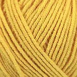 Пряжа Etrofil Jeans/Етрофіл Джинс, жовтий 029, Etrofil, фото 3