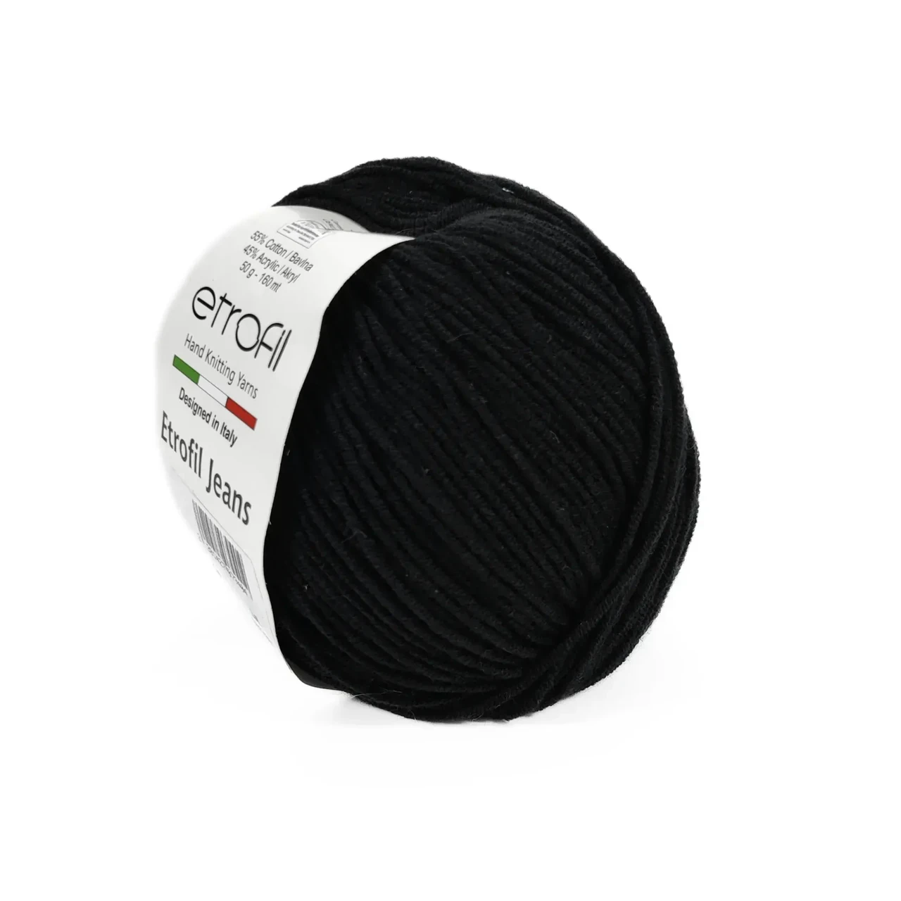 Пряжа Etrofil Jeans/Етрофіл Джинс, чорний 042, Etrofil, фото 1