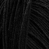 Пряжа Etrofil Jeans/Етрофіл Джинс, чорний 042, Etrofil, фото 3