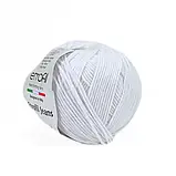 Пряжа Etrofil Jeans/Етрофіл Джинс, білий 002, Etrofil, фото 3
