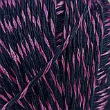 Пряжа Coton Esotico/Котон Езотіко, лилово-синій В-3, Popyarn, фото 2