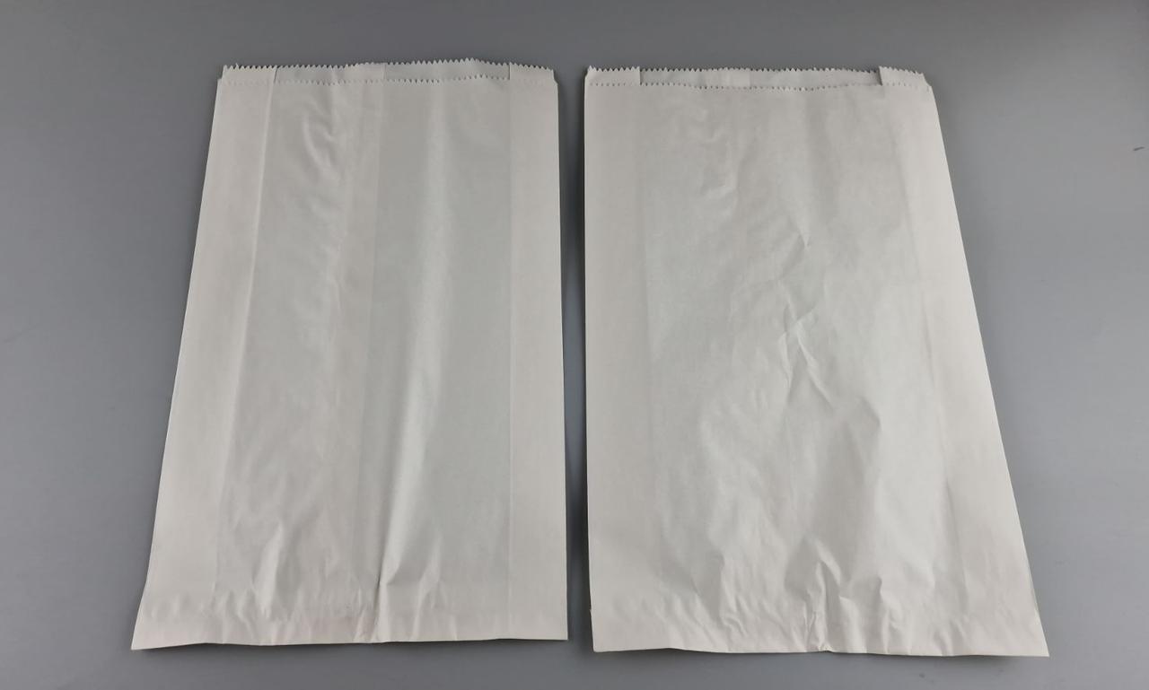 Бумажные пакеты саше 25/8*40 белый (100 шт), фото 1