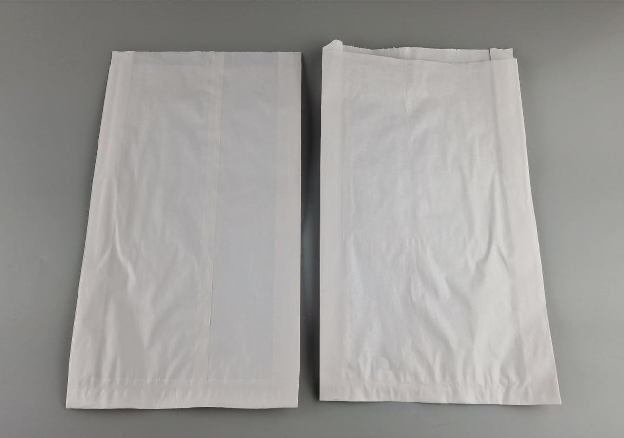 Бумажные пакеты саше 22/5*38 белый (100 шт), фото 1