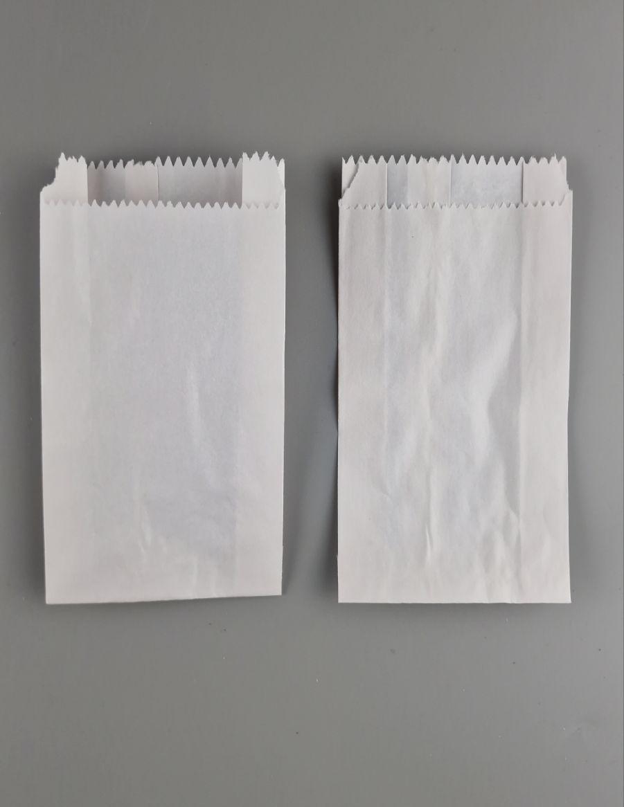 Бумажные пакеты саше 9/4*17 белый (100 шт), фото 1