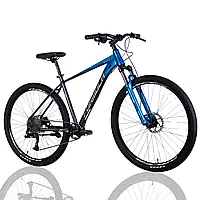 Велосипед AL 29" Formula ZEPHYR 1.0 HDD рама-19" синьо-сірий 2025