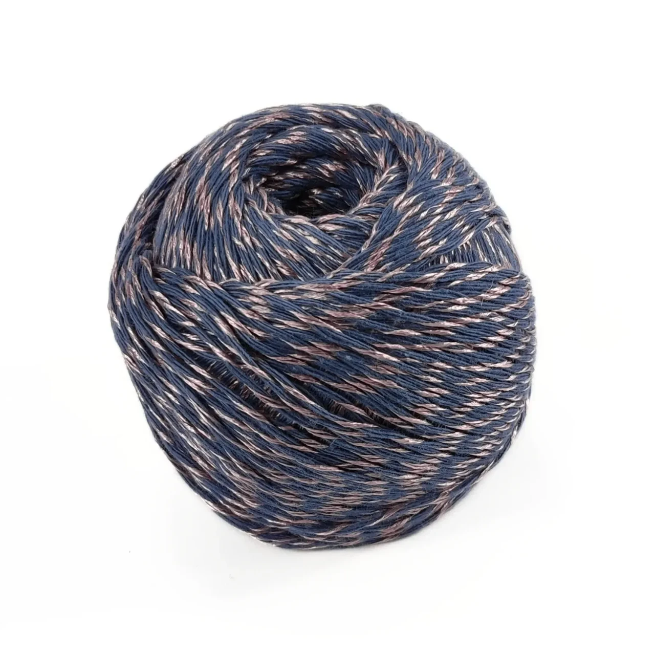 Пряжа Coton Esotico/Котон Езотико, сіро-рожевий В-13, Popyarn, фото 1