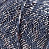 Пряжа Coton Esotico/Котон Езотико, сіро-рожевий В-13, Popyarn, фото 3