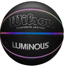 М'яч баскетбольний Wilson Luminous Basketball Iridescent розмір 7