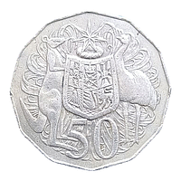 Австралія 50 центів, 1975