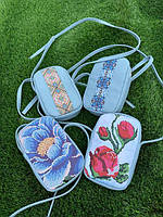 Сумочка з натуральної шкіри Мальва