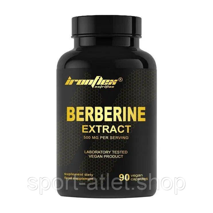 Екстракт берберину IronFlex Berberine Extract, 90 вегакапсул, фото 1