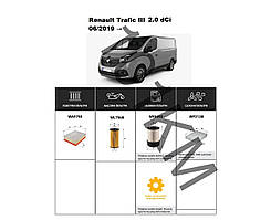 Комплект фільтрів Renault Trafic III 2.0 dCi (2019-) WIX