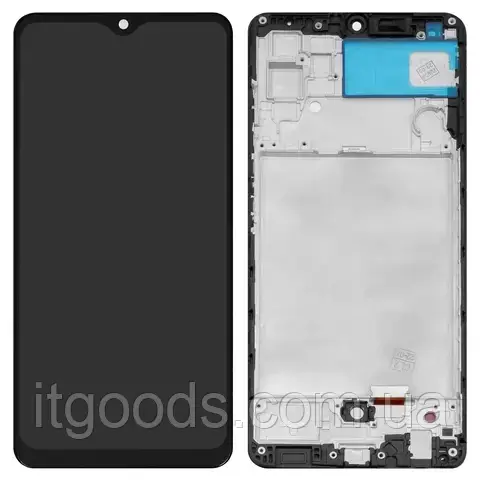 Дисплей (модуль) + тачскрін з рамкою Samsung Galaxy A32 4G A325 A325F A325M SM-A325F/DS, OLED, small size lcd