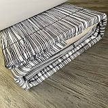 Євро комплект постільної білизни 180*200+20см з простирадлом на гумці Постільна білизна з фланелі євро розмір, фото 3