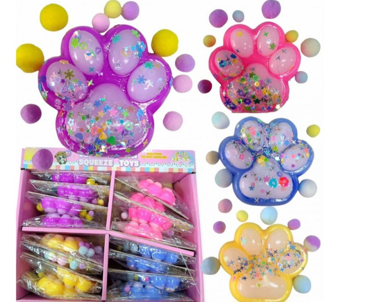 Дитяча іграшка антистрес Лапка сквіш