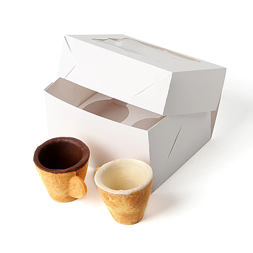 Печиво "Смачна чашка" в подарунковій коробці, набір 2 шт