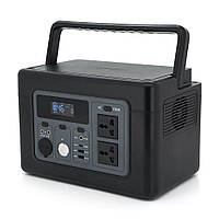 Портативна зарядна станція XO-PSA-700W потужністю 700W, (614Wh/ 192000mAh), Output: 2AC+3DC+ 2USB+ 1Type-C
