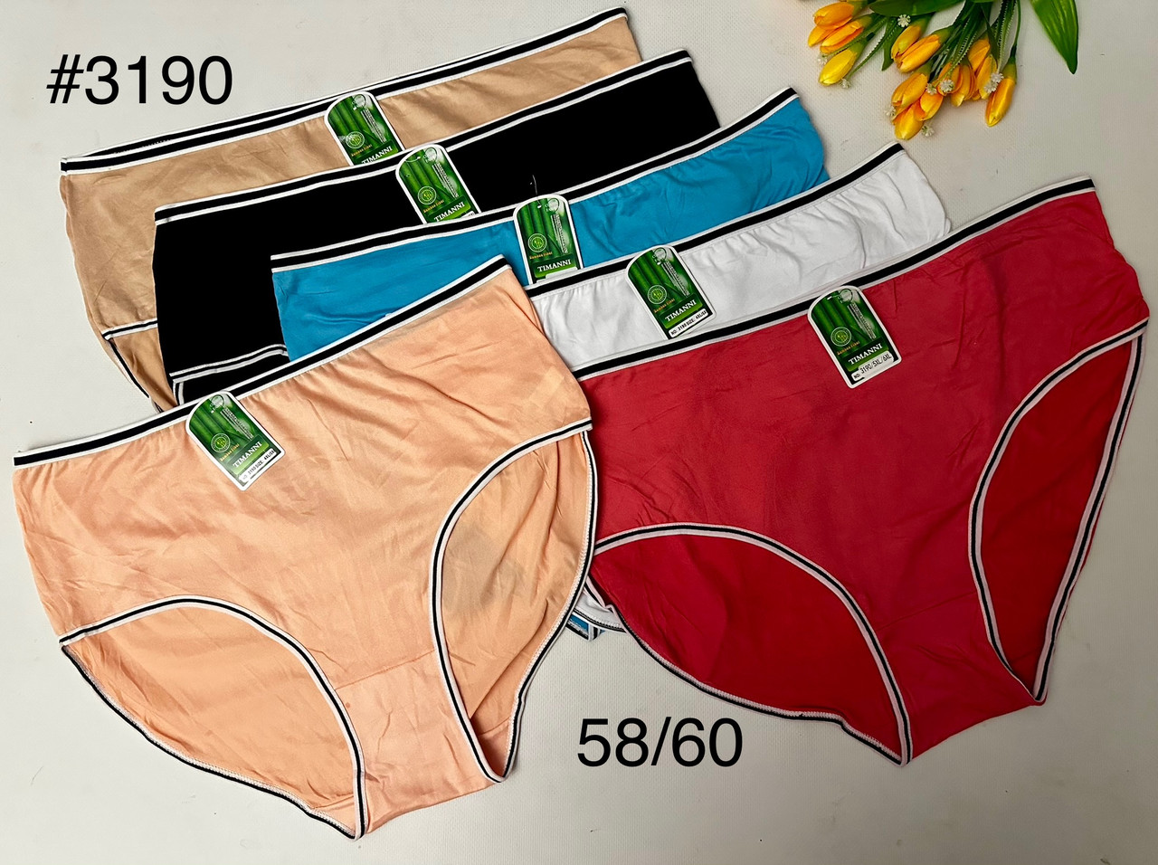 Труси жіночі бамбукові 56/60