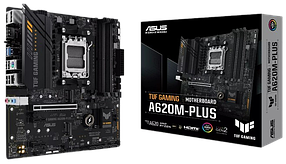 Материнська плата Asus A620M-Plus TUF Gaming Socket AM5 (TUF GAMING A620M-PLUS)