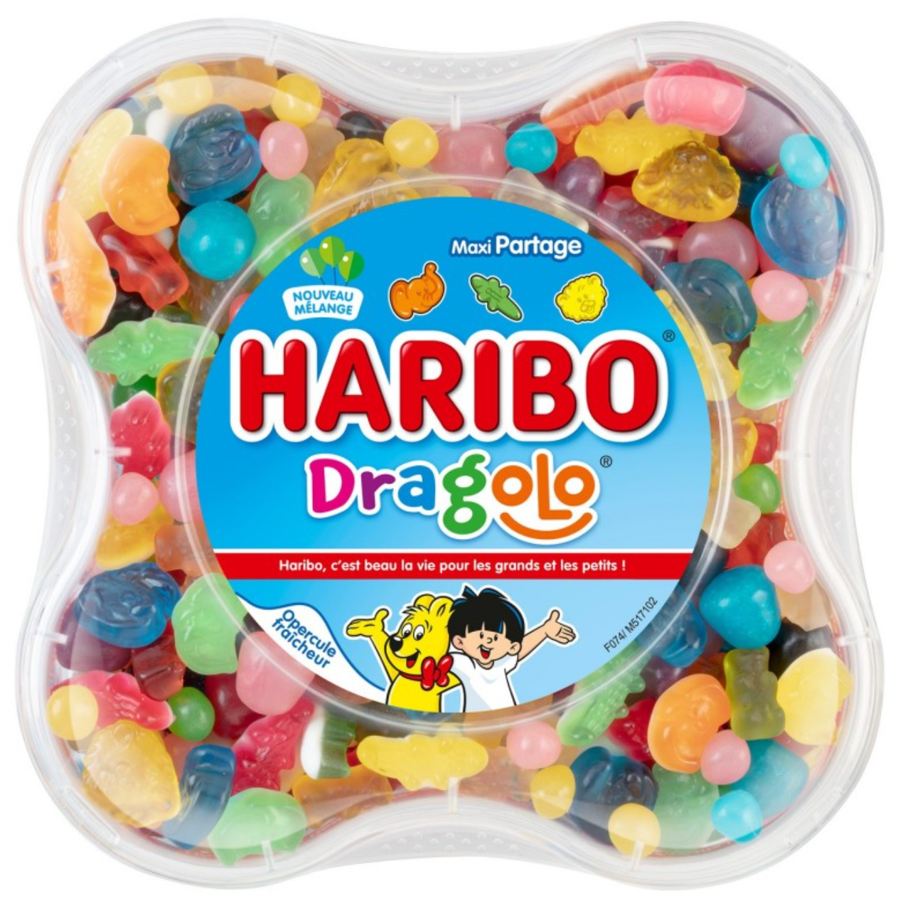 Жувальні цукерки Haribo Dragolo Candy Set 750г