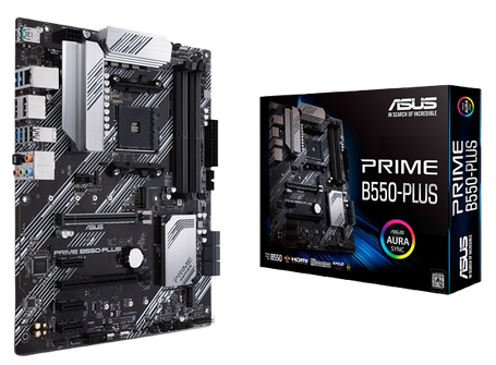 Материнська плата Asus B550-Plus Prime Socket AM4 (PRIME B550-PLUS), фото 1