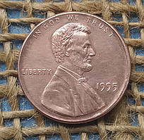 1 цент 1995 року.  США