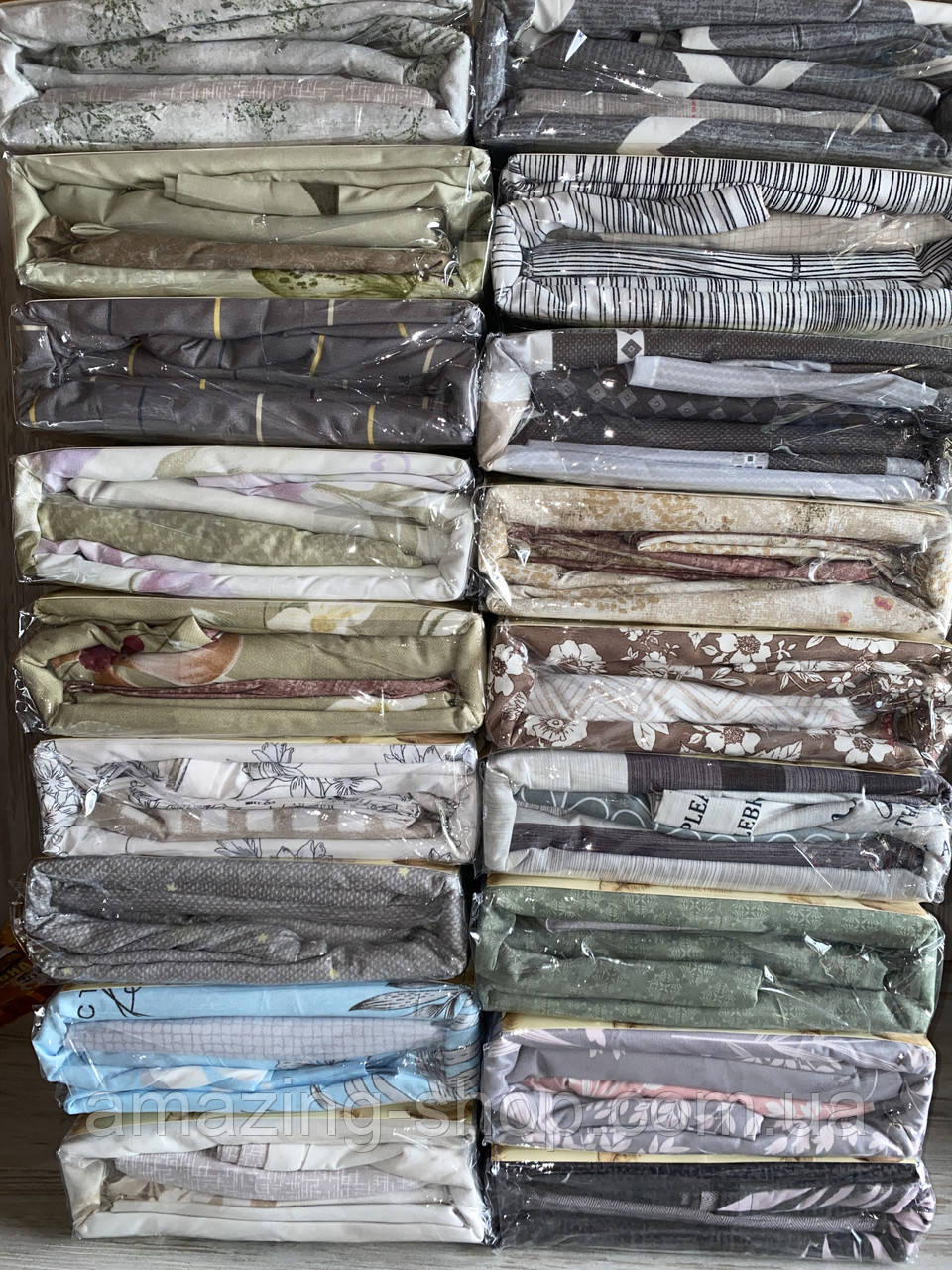 Євро комплект постільної білизни 180*200+20см з простирадлом на гумці Постільна білизна з фланелі євро розмір, фото 1