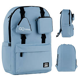 Рюкзак GoPack Education Teens 178L-3 сіро-блакитний