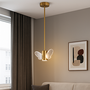 Led підвіс метелик (918VP101 BRZ)