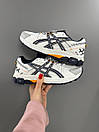 Кросівки чоловічі білі Asics Gel Kahana 8 White Black Orange (20382), фото 8