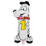 Кулька цифра 1 Далматинець 16 дюймів різнобарвний, фото 2