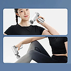 Портативний ручний масажер для тіла + 4 насадки, Fascial LY-472 / Перкусійний масажер / Масажер м'язовий, фото 2