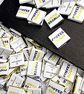 Вишуканий брендований преміум шоколад 6 г — молочний смак для кав’ярень 100 шт., фото 4