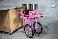 Апарат для солодкої вати з візком CandyCart