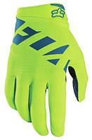 Мото рукавиці fox 3 салатові