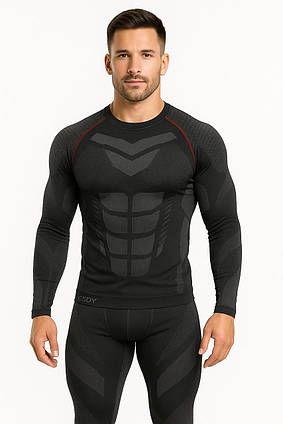 Термобілизна чоловіча ESDY Apmi чорний 2XL