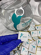 Брендований преміум шоколад молочний 6 г З логотипом для медиків, б'юті-салонів, флористів і кафе 100 шт., фото 2